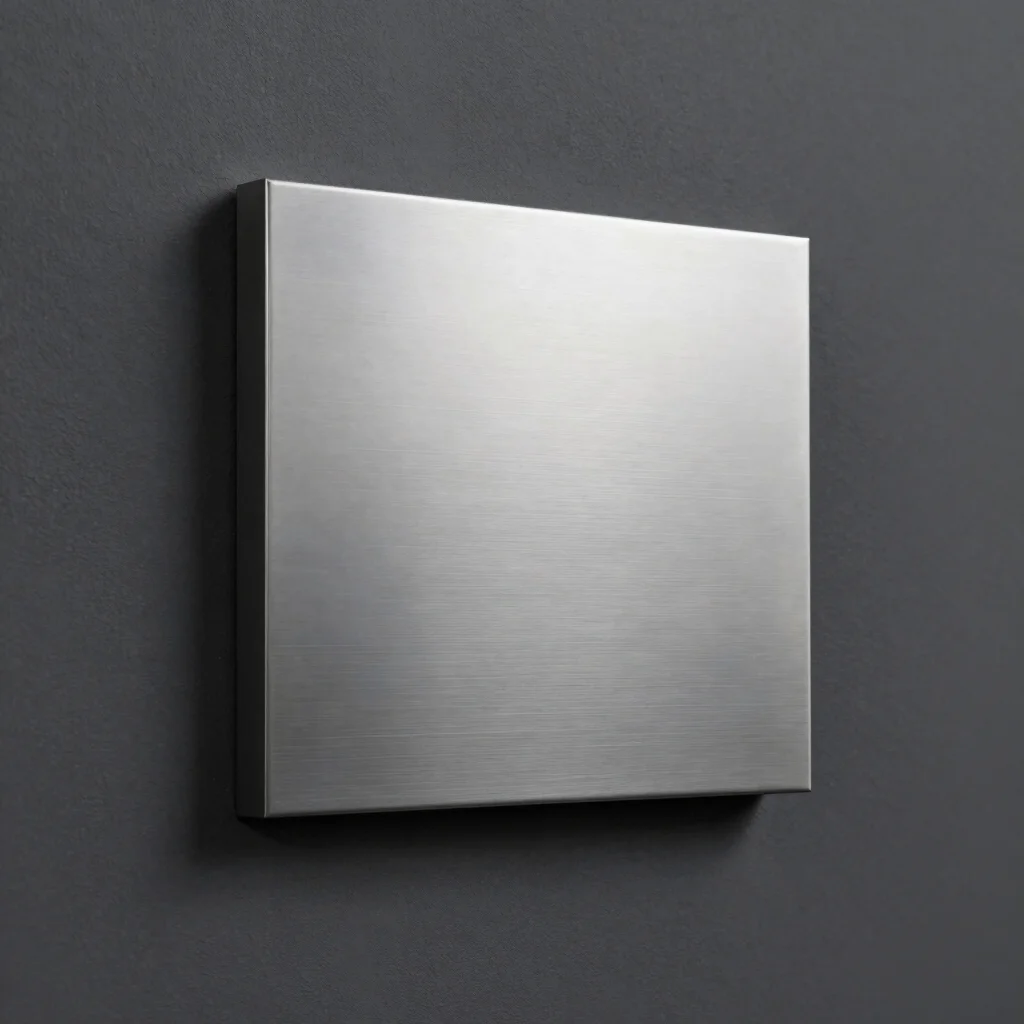 Brushed Aluminum Storefront Panel
