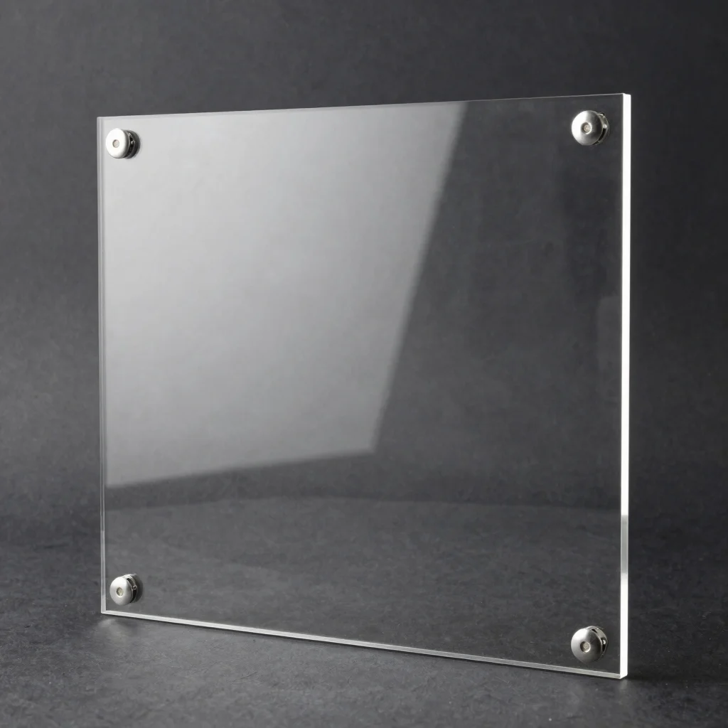 Clear Acrylic Standoff Wall Sign