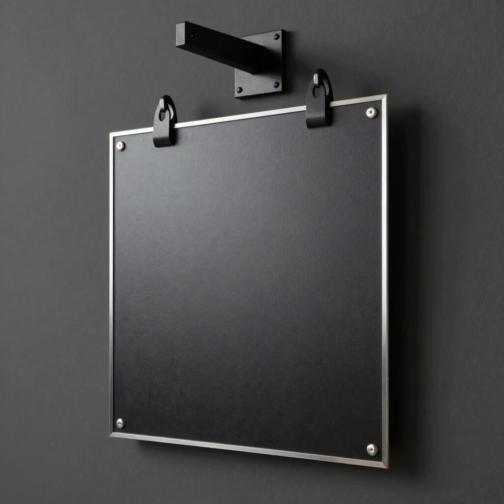 Precision Cut Steel Blade Sign