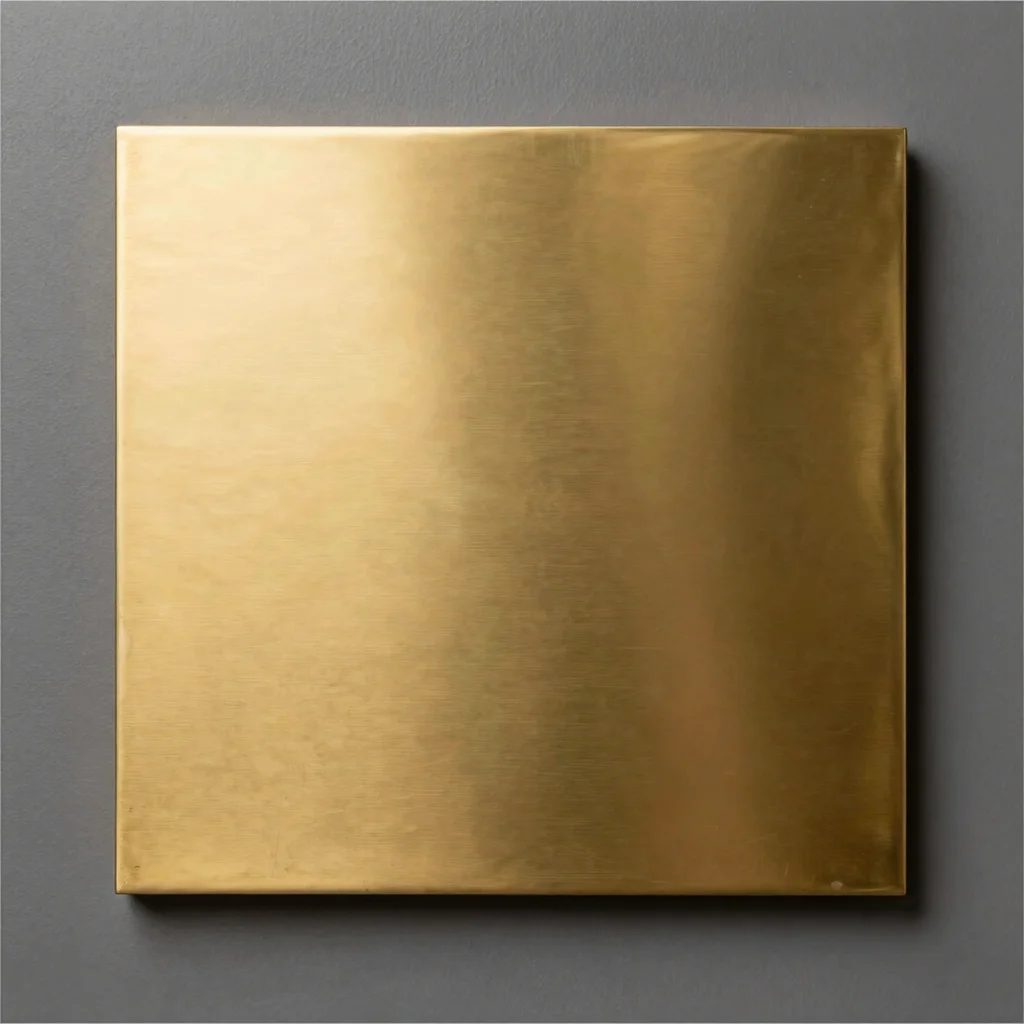 Architectural Solid Brass Plaque